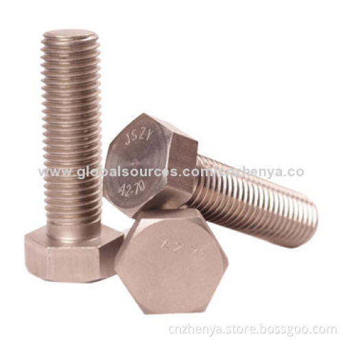 DIN933 DIN931 Hex Head Bolts with CE and SGS MarksNew